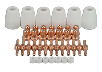 LG Plasma 40-49 In Screen TVs PT-31 LG-40 Plasma Cutter Consumables Kit – 210pcs Electrodes & Nozzles (CT-312) Plasma Cutter Nozzle Tips Industrial Plasma Cutters - Foto 10