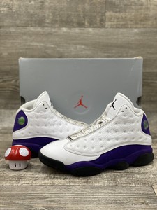 Nike Air Jordan 13 Xiii Retro Lakers Court Purple Yellow Black Sz 9 5 414571 105 Ebay