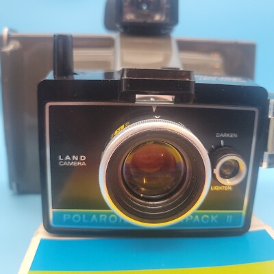 Vintage Polaroid Colorpack II Land Camera W/ Type 108 Film, Flash