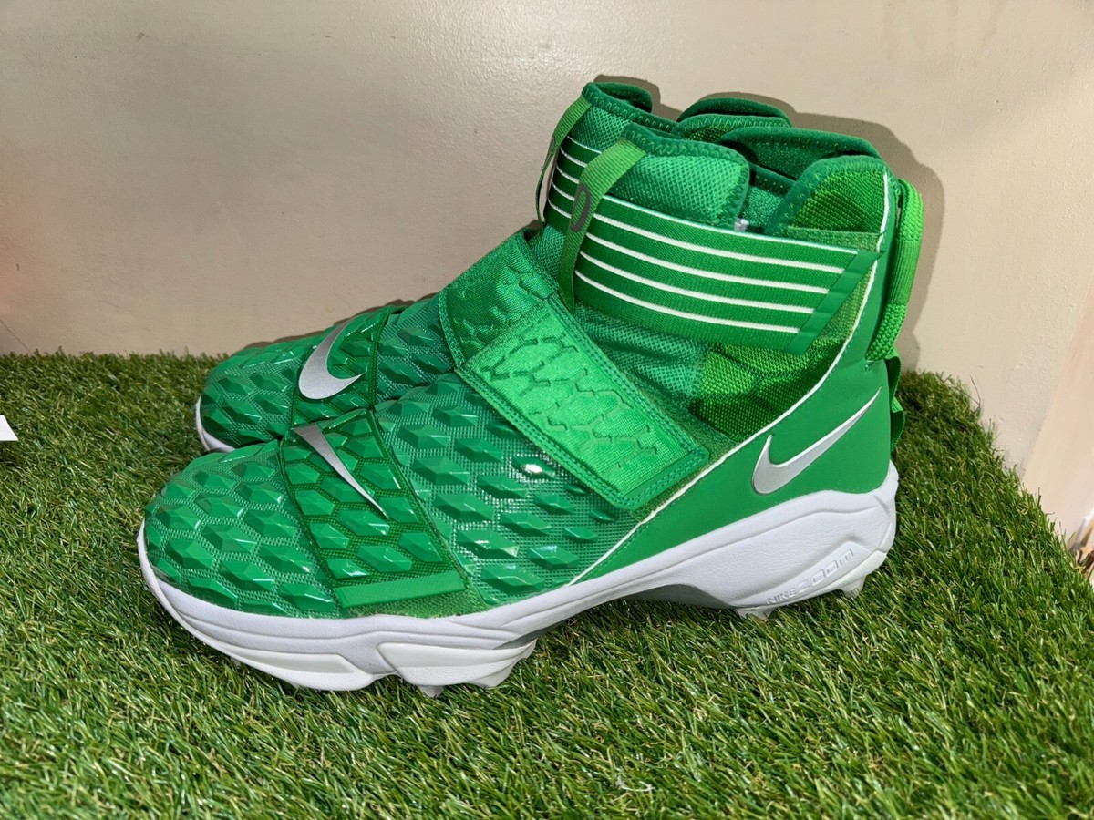 Nike Force Savage Elite 2 Shark Oregon Ducks Sample PE Cleats