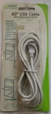 E-circuit Electronics 60-inch USB Extension Cable Type A Male To A Female