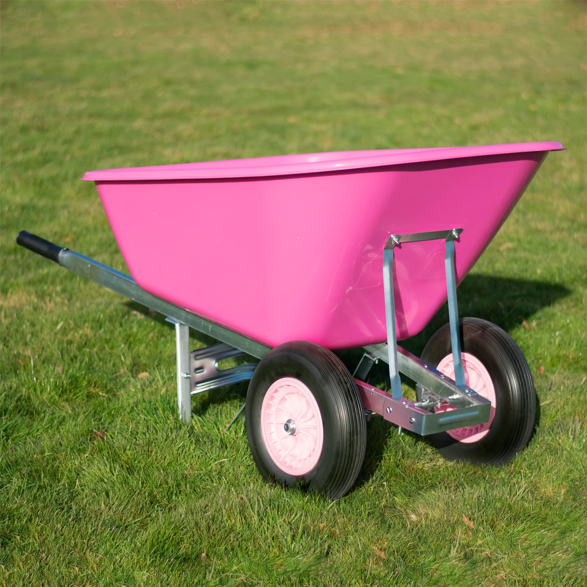 Large on sale pink wheelbarrow