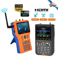 V8 Digital DVB-T/T2 Satellite Finder FTA Signal Reception Meter with LCD Display