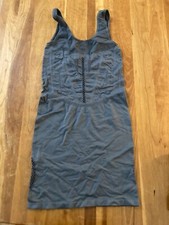 Gray Spandex Bodycon Dress