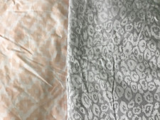Pottery Barn Crib Sheets  Lot of 2  Gray  Pink/White