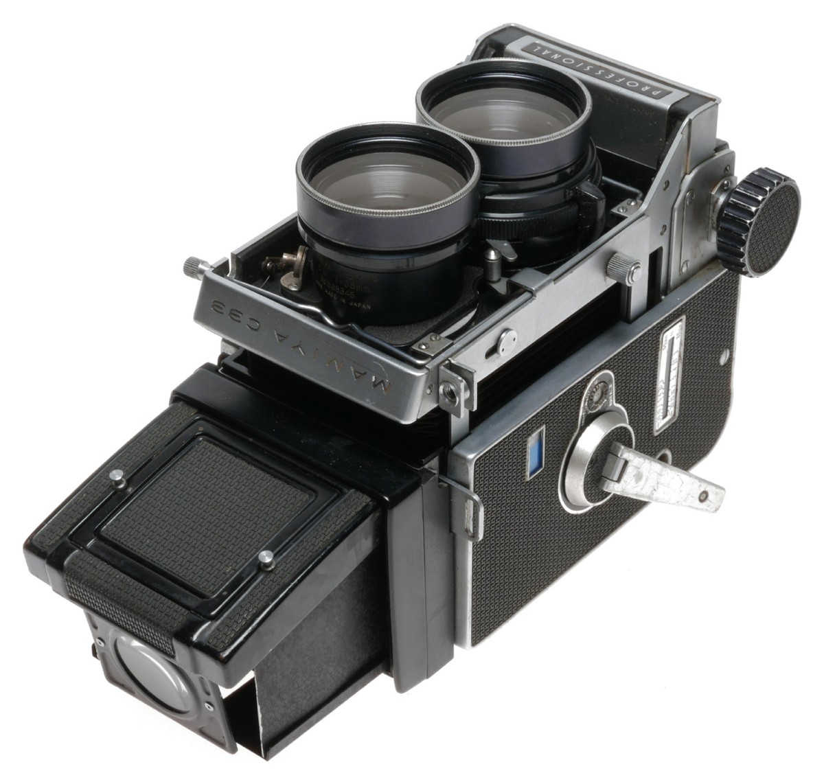 Mamiya C33 Professional TLR Camera Blue Dot Sekor 1:3.5 f=65mm