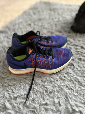 Size 8 - Nike Air Zoom Pegasus 32 Racer Blue Hyper Orange W