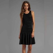 Alice + Olivia Olivia Cecile Drop Waist Slim Fit Dress