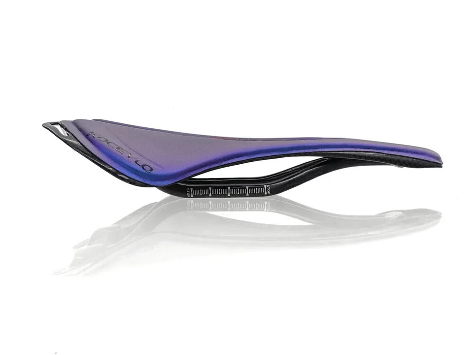 Cojín de asiento de sillín de bicicleta de montaña de carretera de fibra de carbono ultraligero piezas de ciclismo Foto 4 de 4