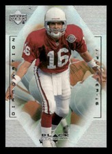 1999 Upper Deck Black Diamond #D11 Jake Plummer Diamonation Arizona Cardinals