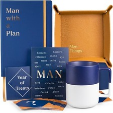 Luxe England Gifts Man Box Gift Set A Unique Gift for Guys on any Occasion