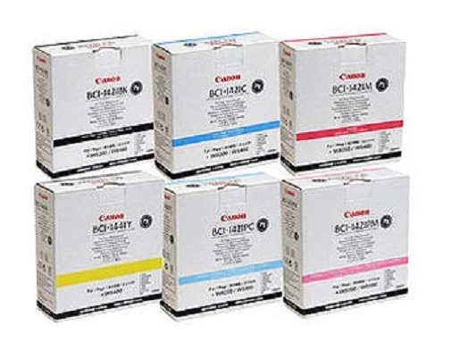 Original Tinte Canon W8400 W8400PG / BCI-1421 BCI-1441 BK C M Y PC INK Cartridge