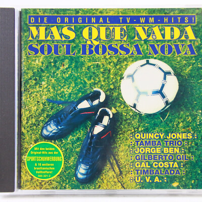 Music Musik CD Album Die TV Wm-Hits Mas Que Nada-Soul Bossa Nova Gut