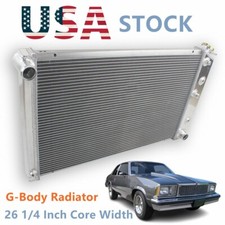 4-core Row Aluminum Radiator For 70-81 Chevy Camaro78-87 Monte Carlo G-body