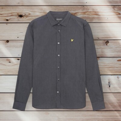 Lyle and Scott End On End Shirt Langarm LW1708VX 4XL XXXXL 