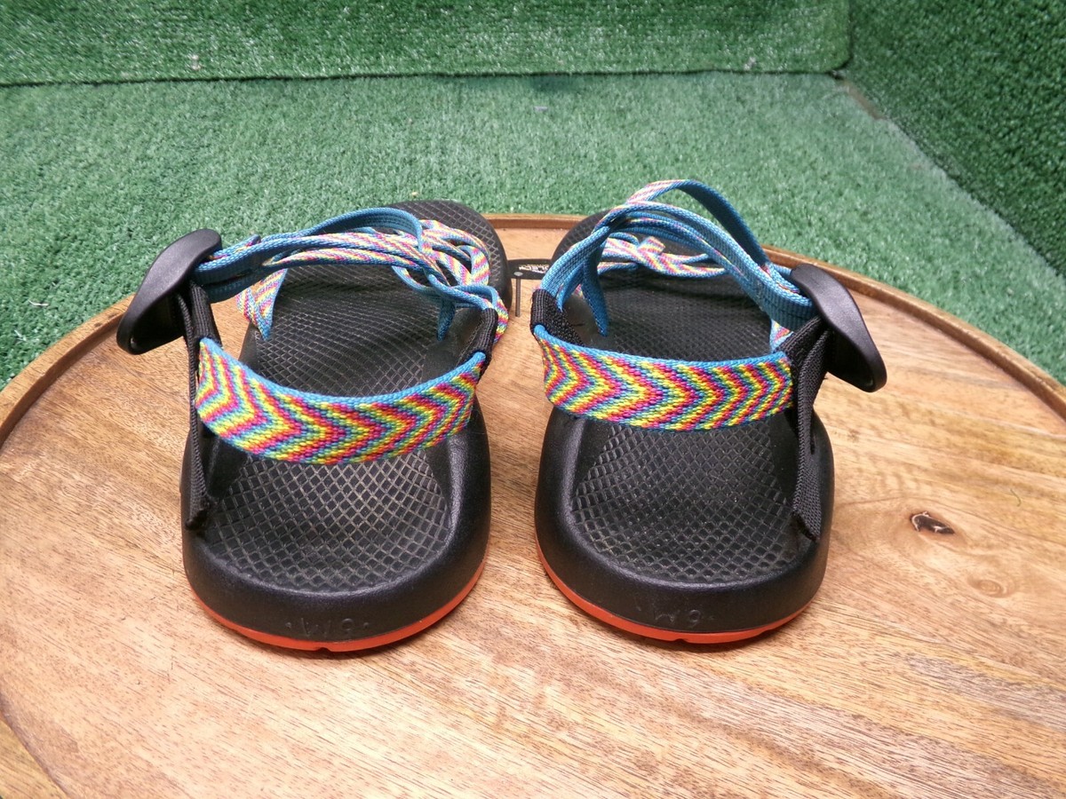 Chaco Womens ZX/2 Strappy Hiking Toe Loop Vibram Sandals