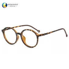  Retro Oval Ultra Light Full Rim Spectacles Optical Eyeglasses Frame RX Able