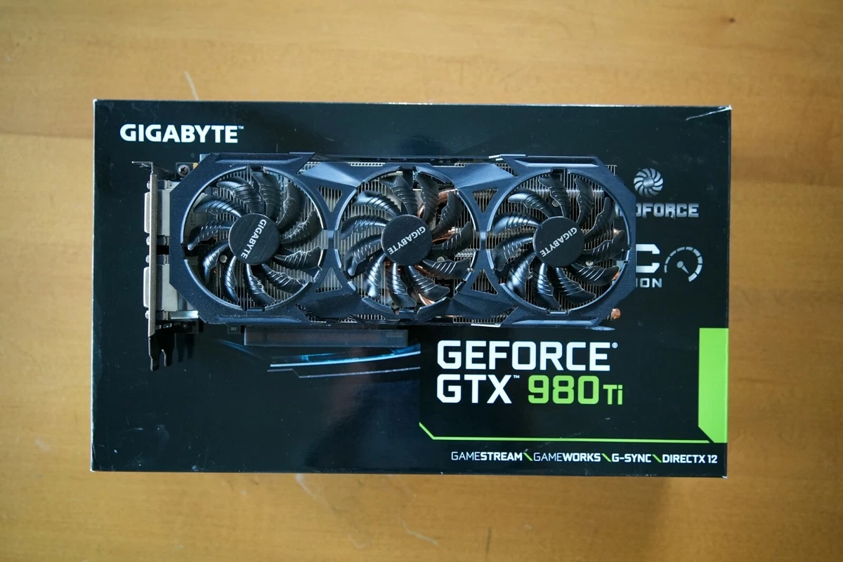 GIGABYTE GeForce GTX 980 Ti GDDR5 Computer Graphics Cards for sale