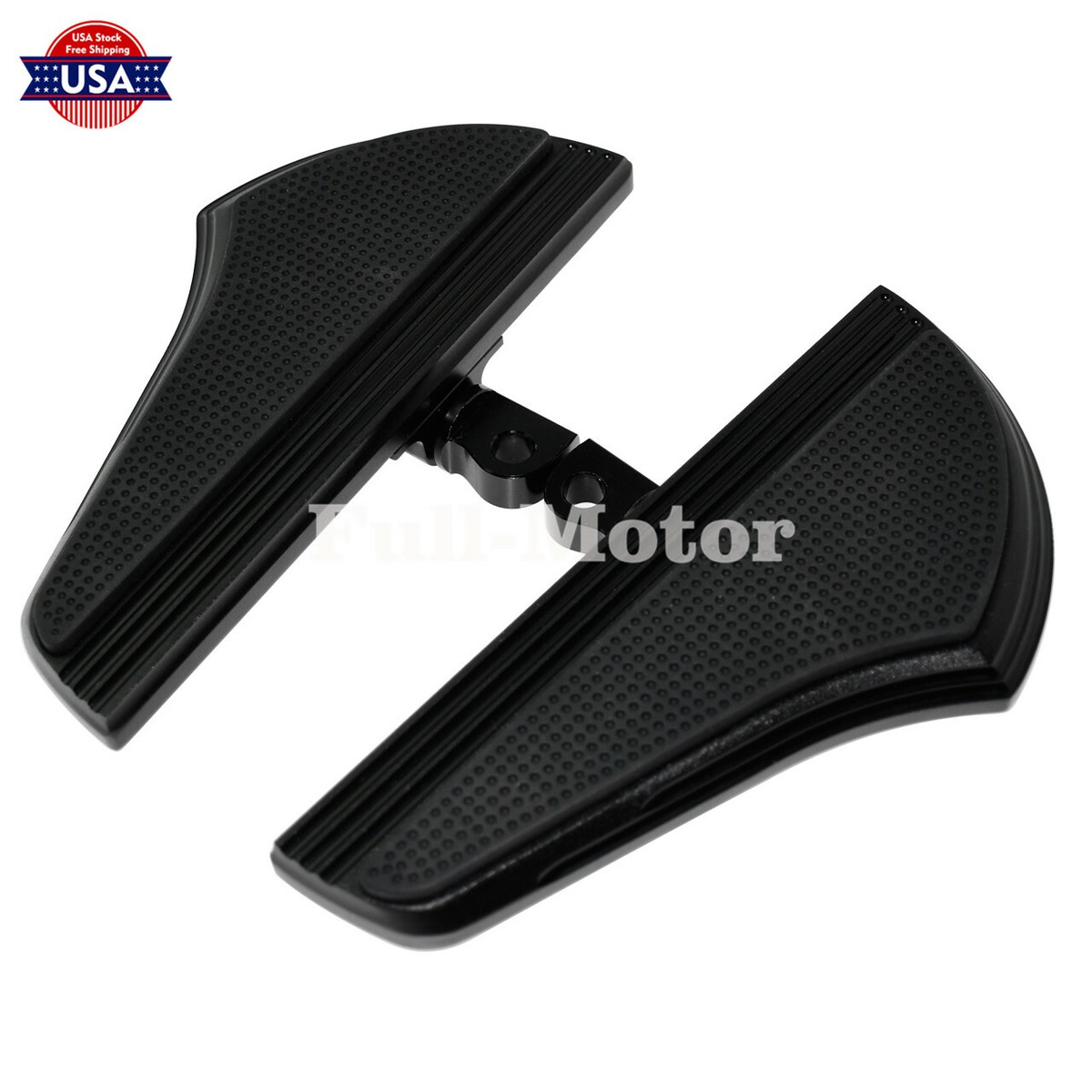 Rear Passenger Defiance Floorboards Male Mount Foot Pegs Fit For