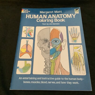 Human Anatomy Coloring Book - BRAND NEW!!