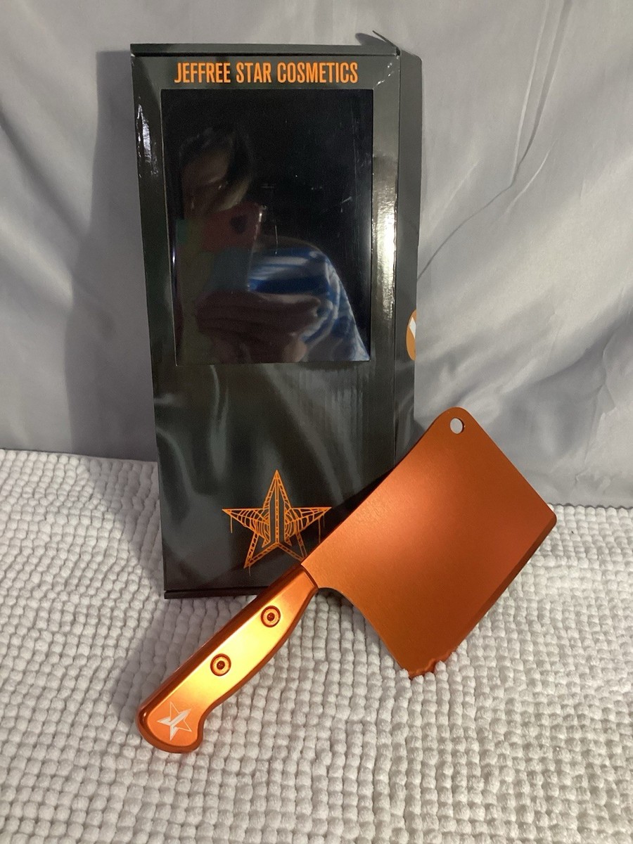 Jeffree Star Cosmetics Orange Metallic Pumpkin Slasher Hatchet