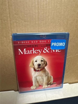 Marley  Me (Blu-ray Disc, 2009, 2-Disc Set, Bad Boy Edition)  NEW Sealed