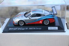 Spark  1:43 Porsche 911 GT3 Cup silver VIP Martini design Dealer Model