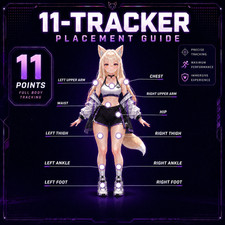 SlimeVR Compatible Full Body Tracking FBT VRC...