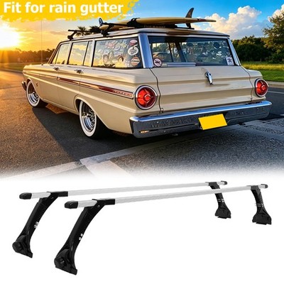 For Ford Falcon 1960-1970 Rain Gutter Roof Rack Crossbars Luggage Cargo Carriers