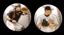 2003 Upper Deck Standing O parallel Discs (1-84) - BALTIMORE ORIOLES Team Set