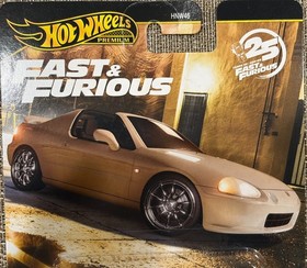 2026 Hot Wheels 25th Fast & Furious 1994 Honda Del Sol , Free shipping !