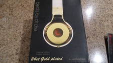 Monster Beats by Dr. Dre Pro Beats Over the Ear Headphones Gold color
