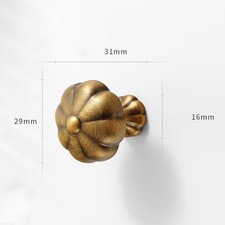 Compact Round Handles for Kitchen and Bathroom Cabinetry with Metal Build