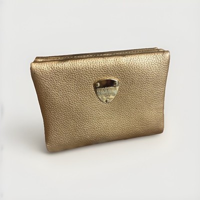 GOLD PFEIL (German Brand) Women's Leather Gold Small Bi-fold
