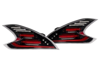 Gen 2 Morimoto XB LED Tail Lights For 2009-2021 Nissan 370Z ( Black RED)
