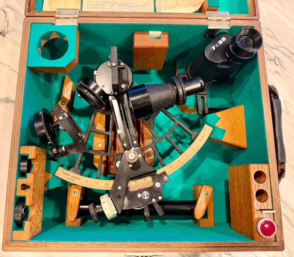Japan Sextant Antique Maritime Navigational Instruments for sale