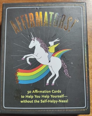 Affirmators! - Knock Knock Affirmation Cards 1 Deck/Pack of Cards