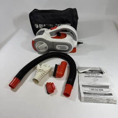 BLACK+DECKER PAV1200 12-Volt Cyclonic-Action Auto Vacuum Cleaner Power Tested
