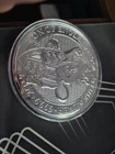 2017 UK Queen's Beast Lion of ENGLAND. 10 Oz .999 Silver Coin.