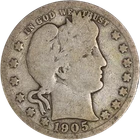 1905-S Barber Quarter Great Deals From The Executive Coin Company