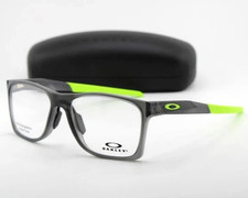 OAKLEY ACTIVATE OX8173-0355 SATIN GREY SMOKE GREEN AUTHENTIC EYEGLASSES 55-16