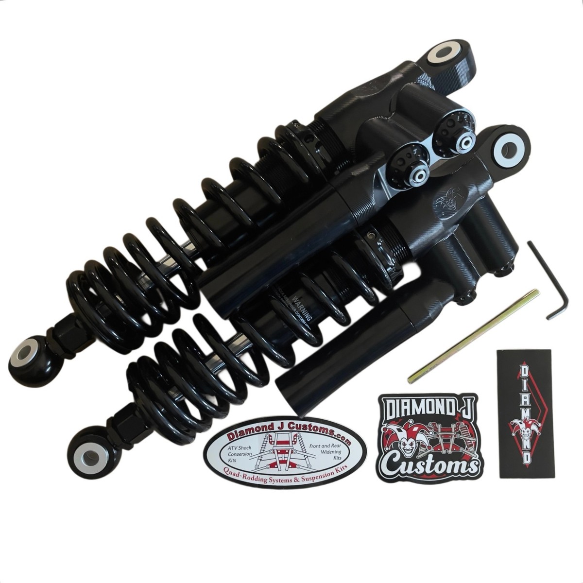 ジャンク品YAMAHASF3000 DIAMOND Yamaha Grizzly/Kodiak 700/450/350 Adjustable Front Shocks