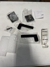 Baldwin FD.SQU.R.CSR.190, Full Dummy Lever Contemporary Square Rose, Satin Black