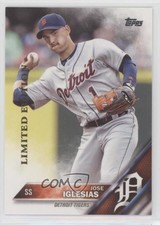 2016 Topps Limited Edition Jose Iglesias #144 0h1