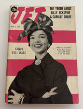 JET Magazine Nov 1 1956 Arlene Slusser Billy Eckstine Carolle Drake RARE!