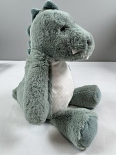 Carters Just One You Dinosaur Plush Green/Cream Baby Lovey Toy 68163