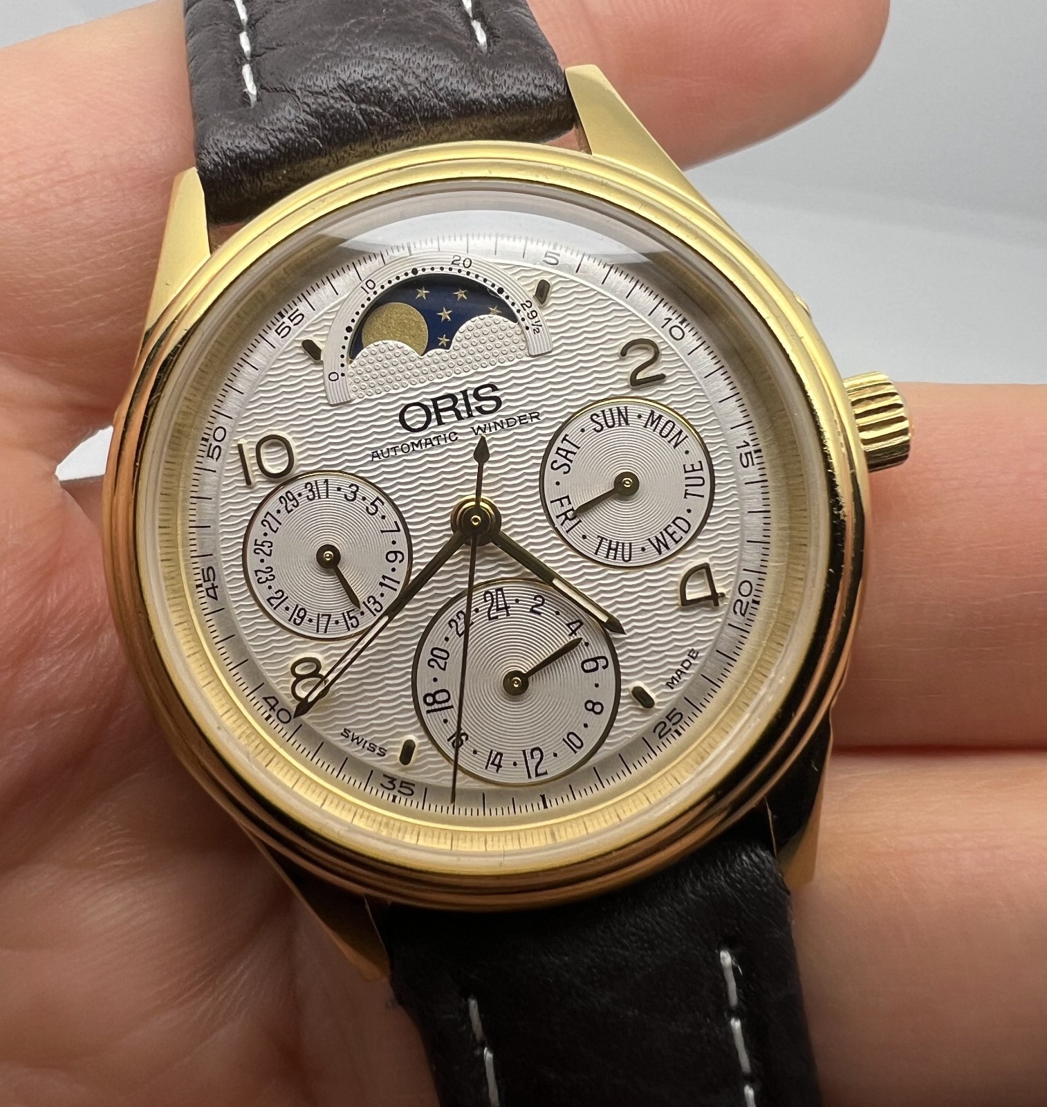 ORIS  COMPLICATION AUTOMATIC MOON PHASE REF 7433B… - image 2