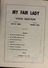 My Fair Lady Vocal Selection Sheet Music Lerner Loewe 1956 Vintage — photo 3