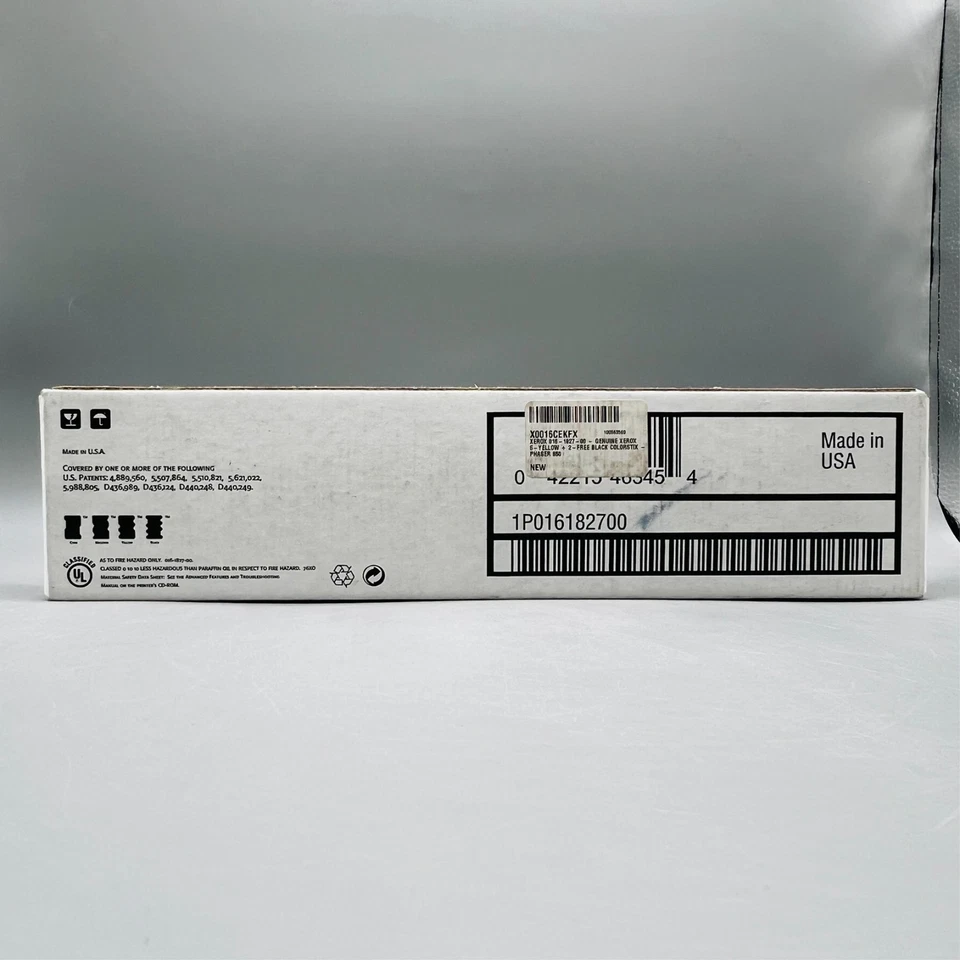 Tektronix Xerox 016-1827-00 Colorstix ink 5 x yellow 2x black Phaser 850 OVP A - Image 4 of 4
