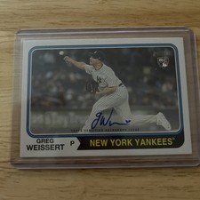 2023 Topps Heritage High Number - Real One Autographs Greg Weissert #ROA-GW (AU,